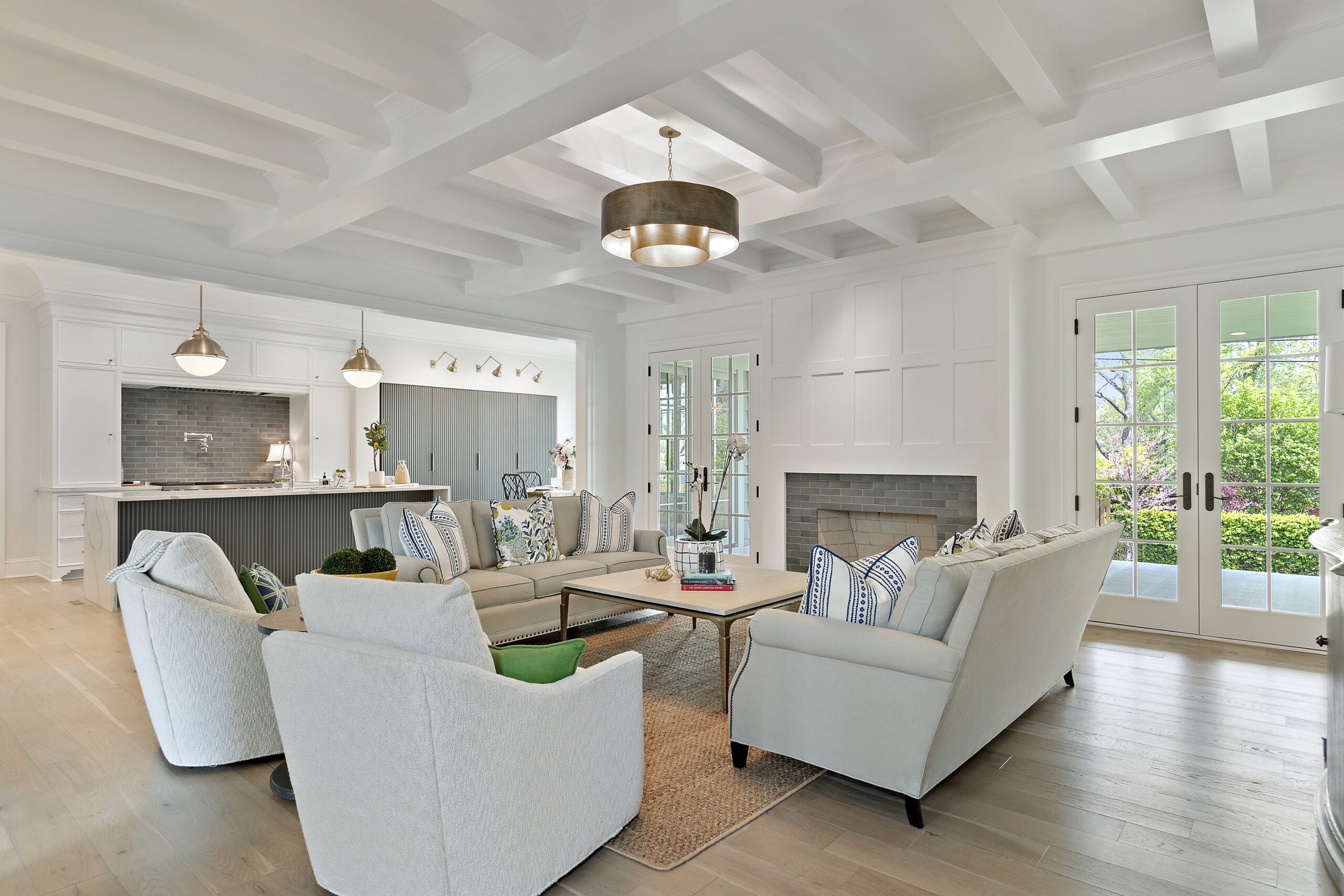 Staged Living Room - Increase Selling Price of Your Home