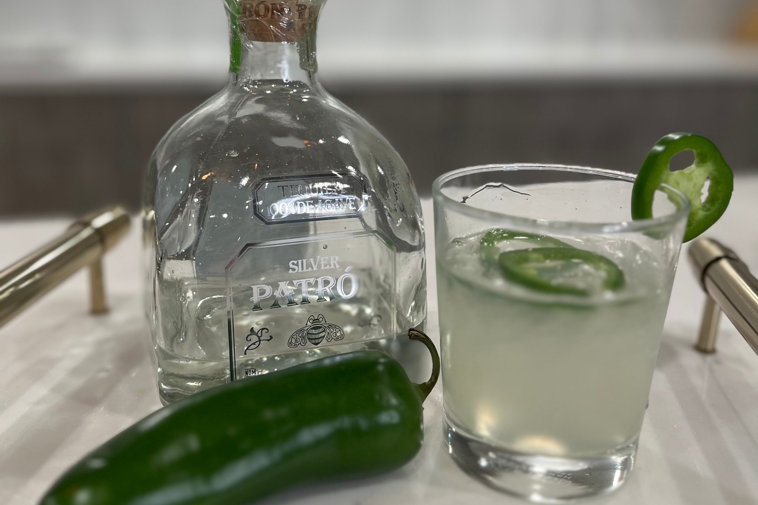 Malfer Margarita - Spicy Margarita with Jalapeno and Patron
